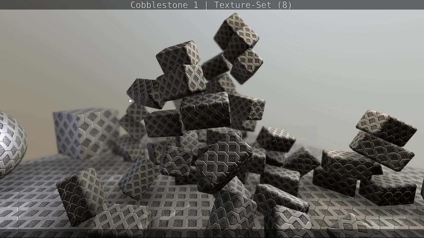 Cobblestone 1 Texture Set - 8 Texture_130