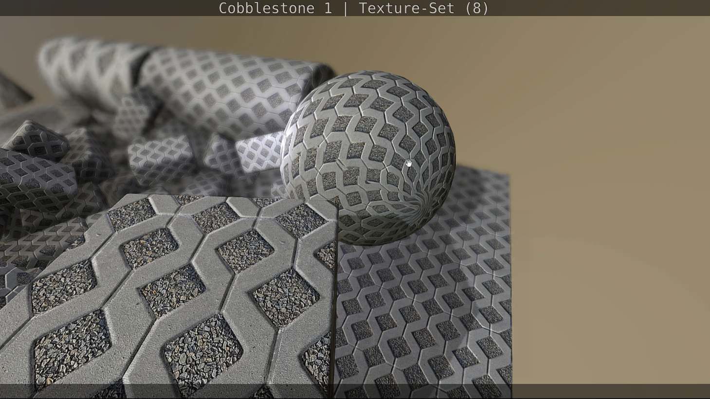 Cobblestone 1 Texture Set - 8 Texture_61