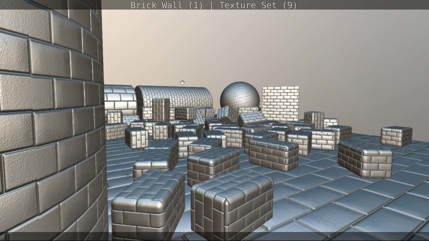 Brick Wall 1 - Texture Set 9 Texture_237