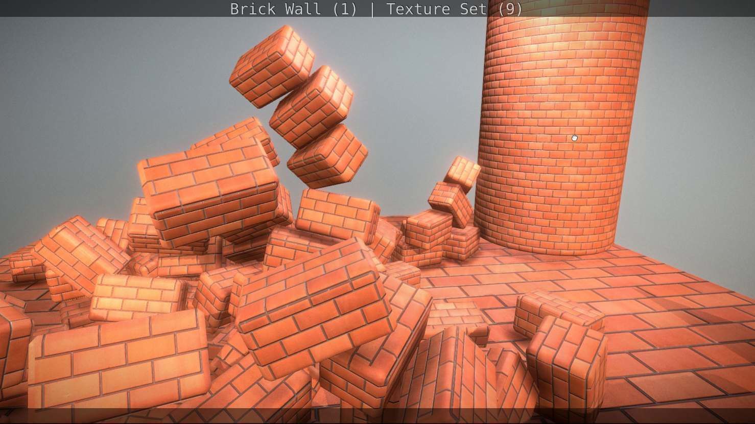 Brick Wall 1 - Texture Set 9 Texture_82