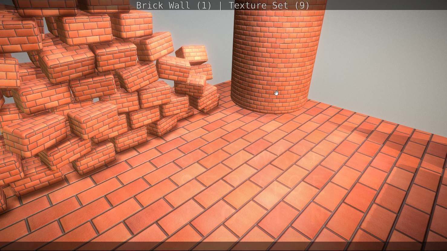 Brick Wall 1 - Texture Set 9 Texture_61