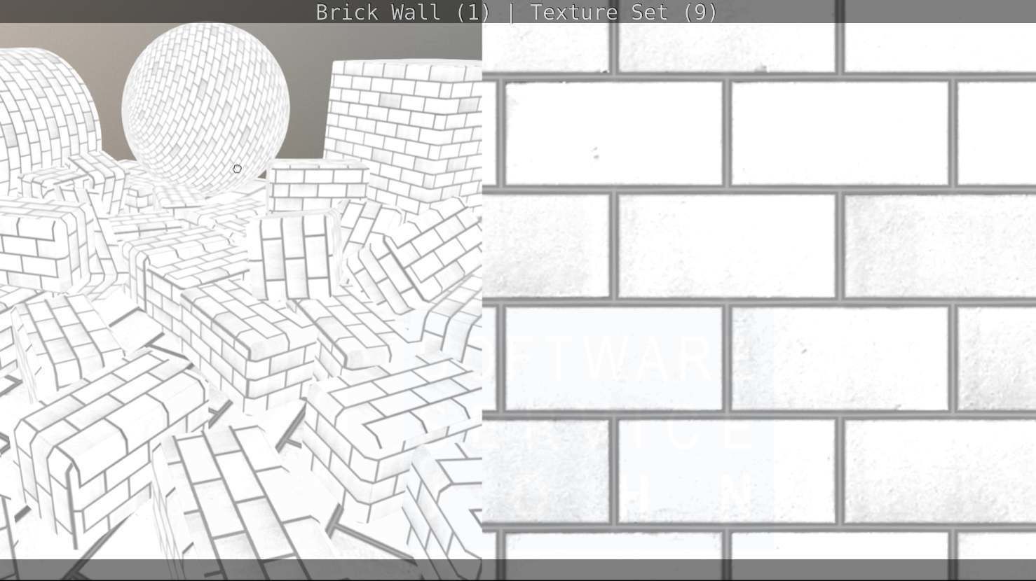 Brick Wall 1 - Texture Set 9 Texture_163