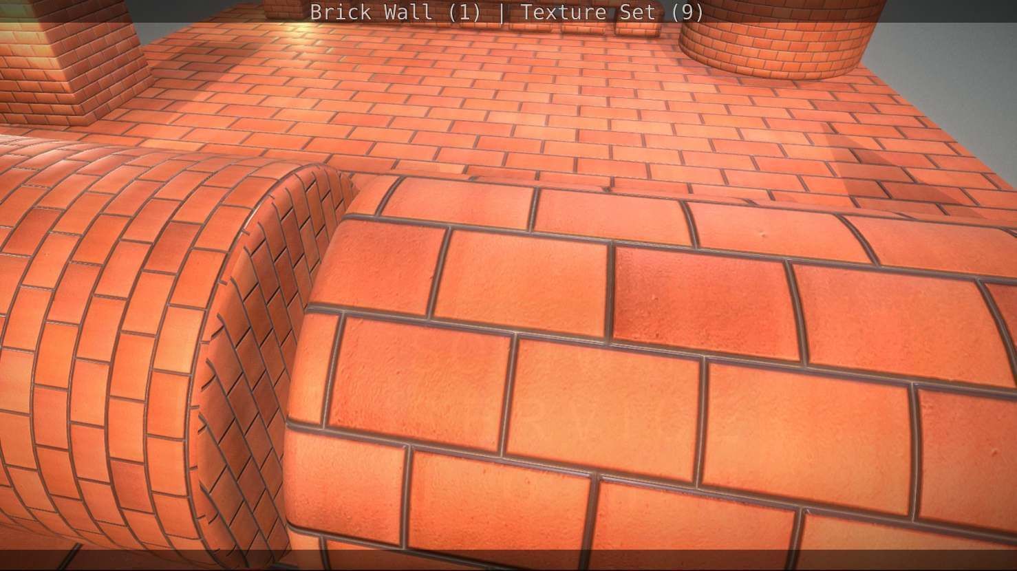 Brick Wall 1 - Texture Set 9 Texture_57