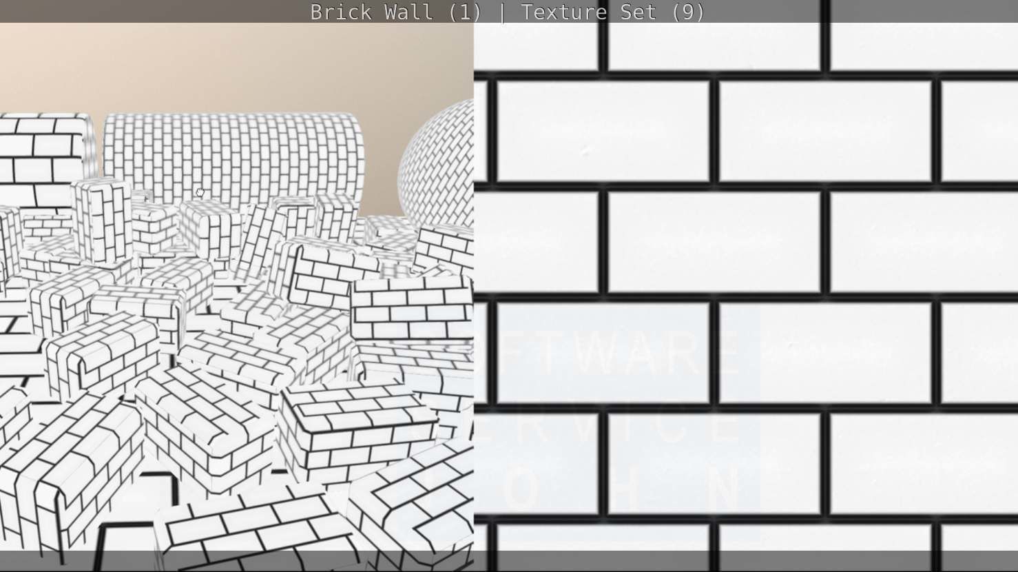 Brick Wall 1 - Texture Set 9 Texture_185