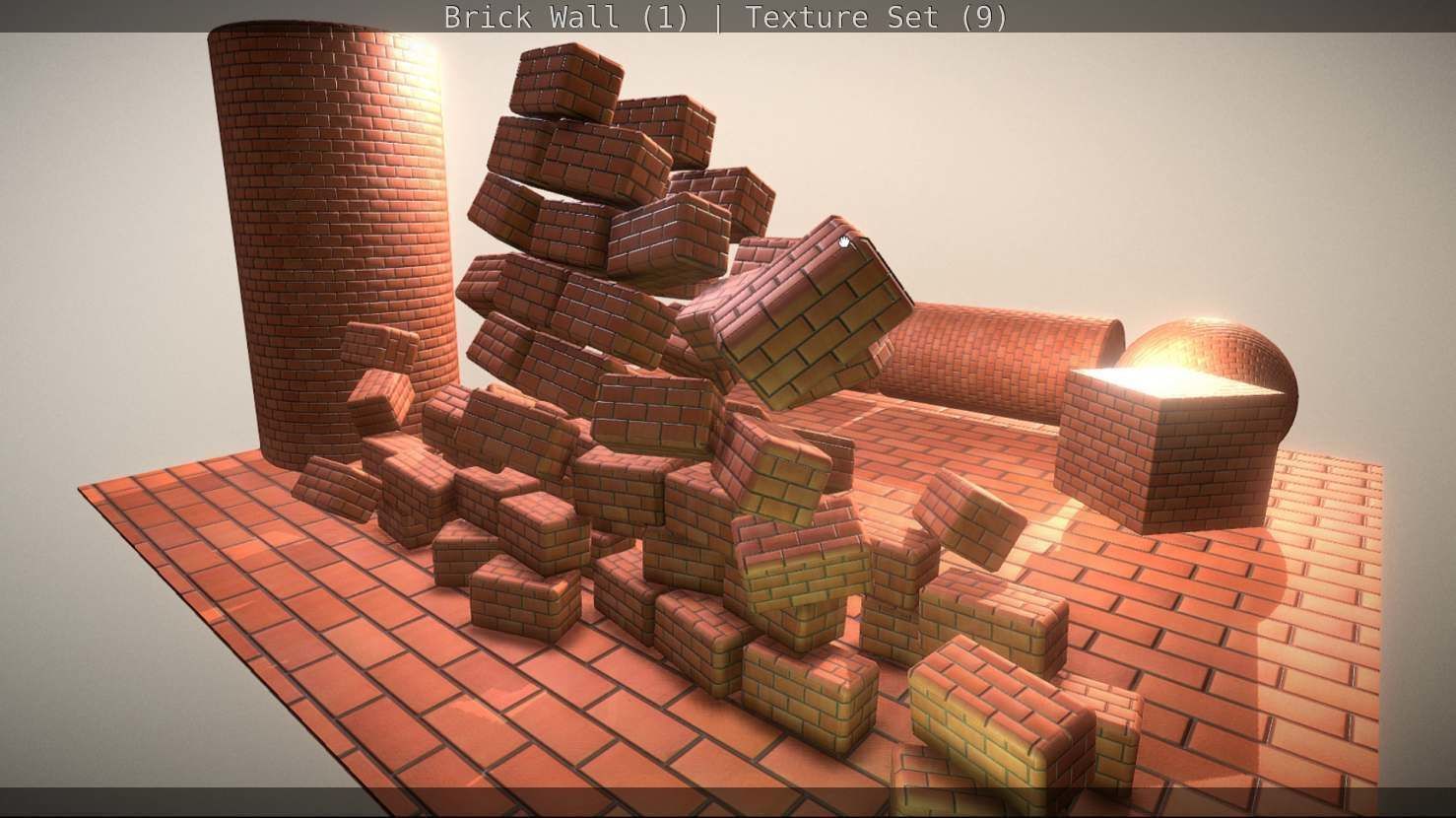 Brick Wall 1 - Texture Set 9 Texture_261