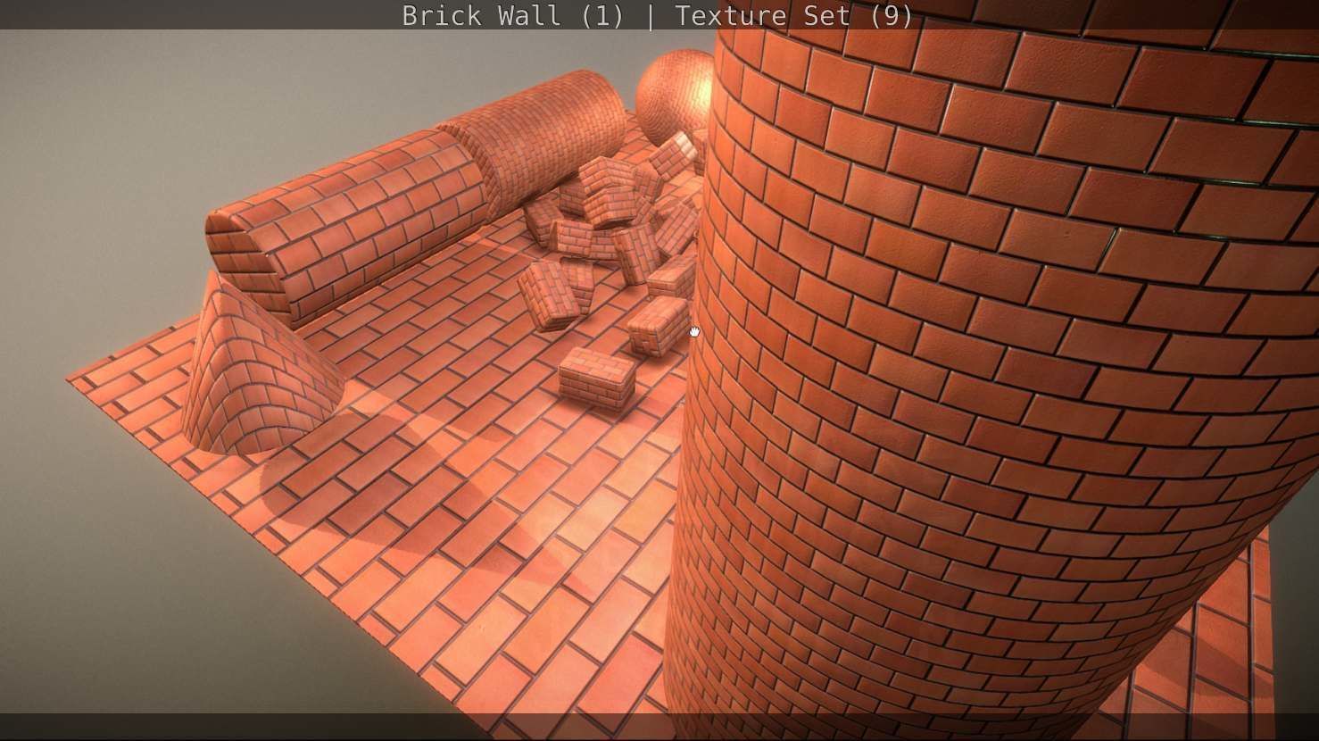 Brick Wall 1 - Texture Set 9 Texture_86