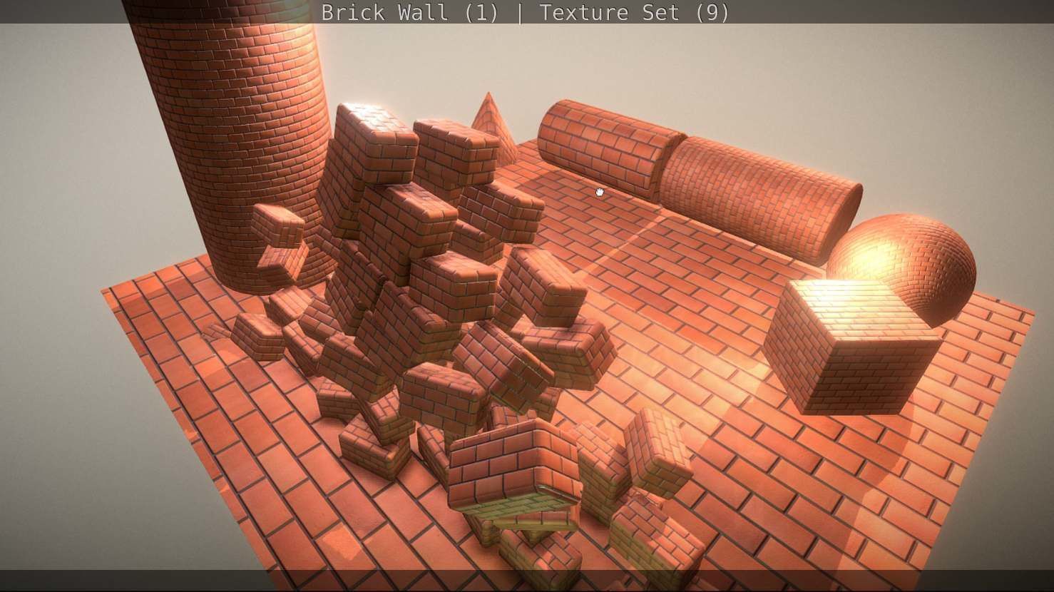 Brick Wall 1 - Texture Set 9 Texture_265