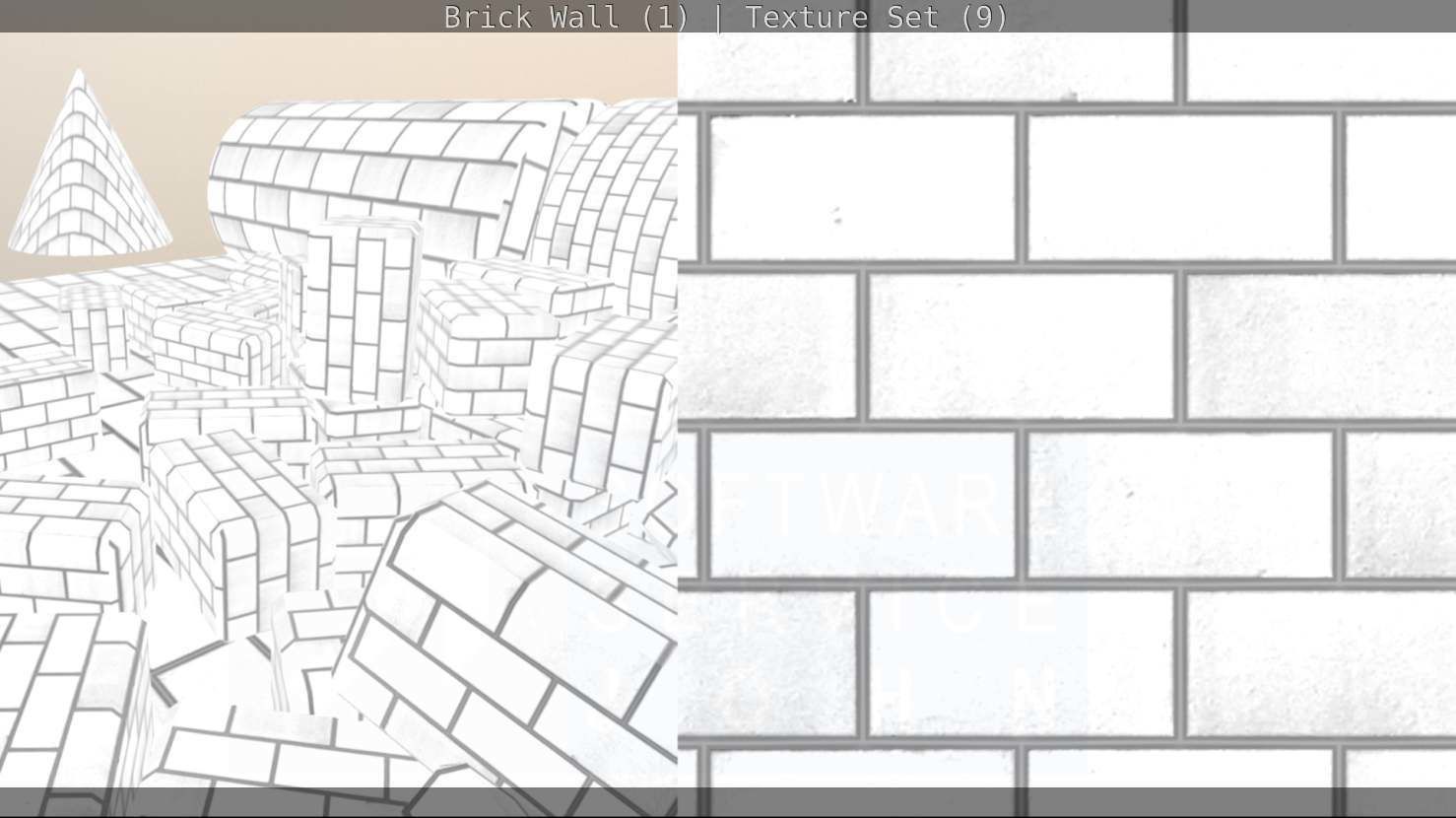 Brick Wall 1 - Texture Set 9 Texture_159