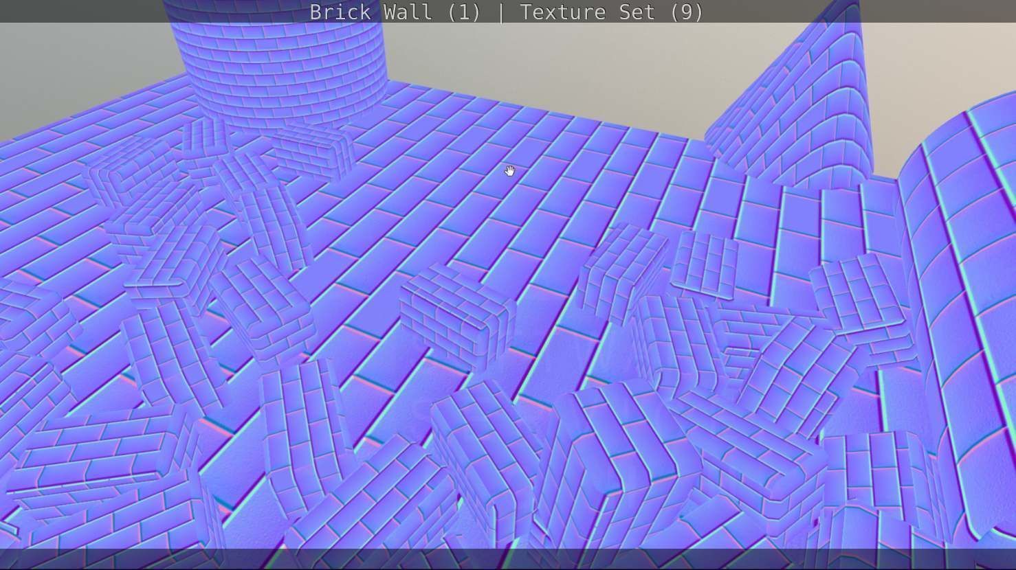 Brick Wall 1 - Texture Set 9 Texture_140