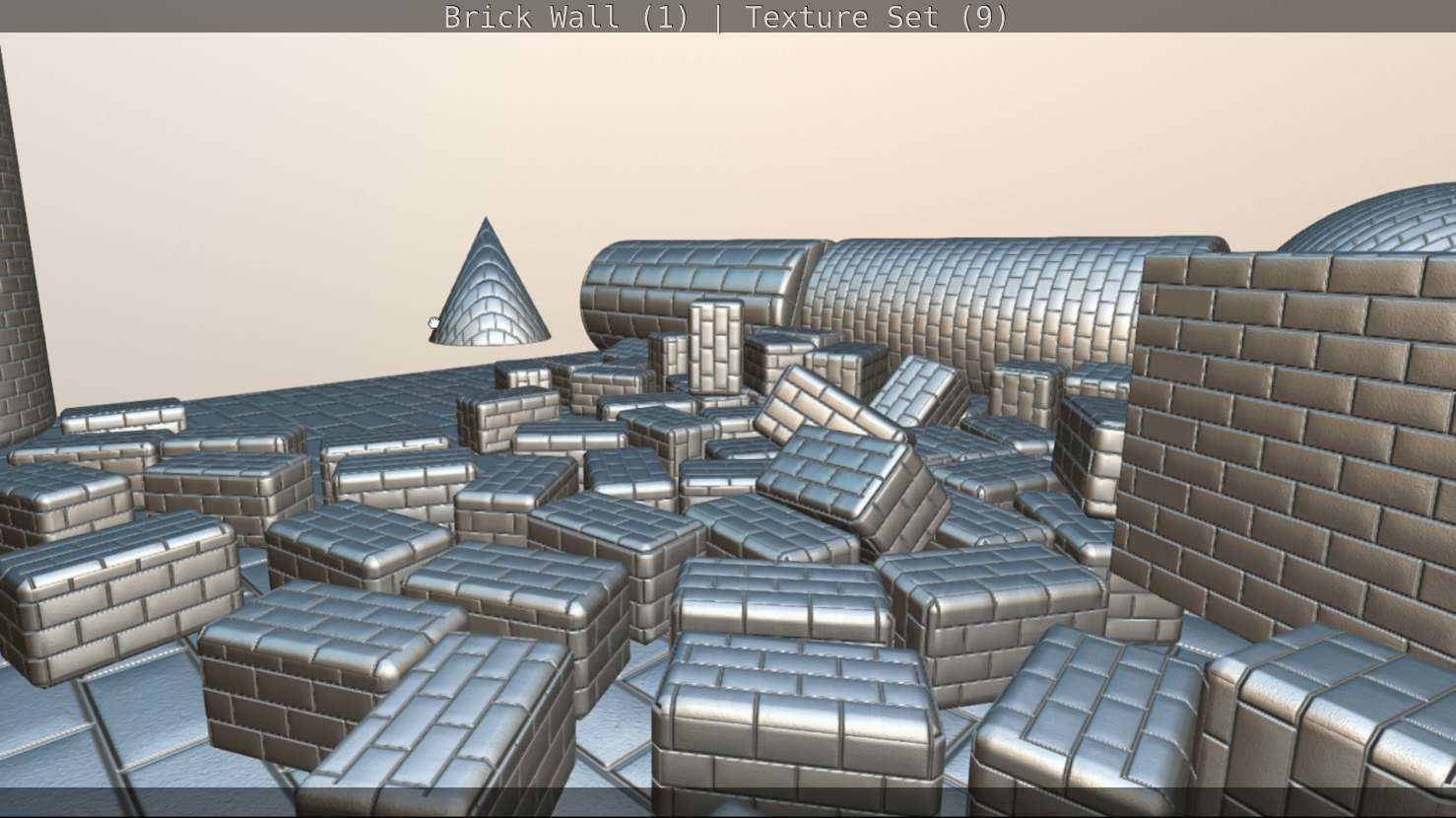 Brick Wall 1 - Texture Set 9 Texture_218