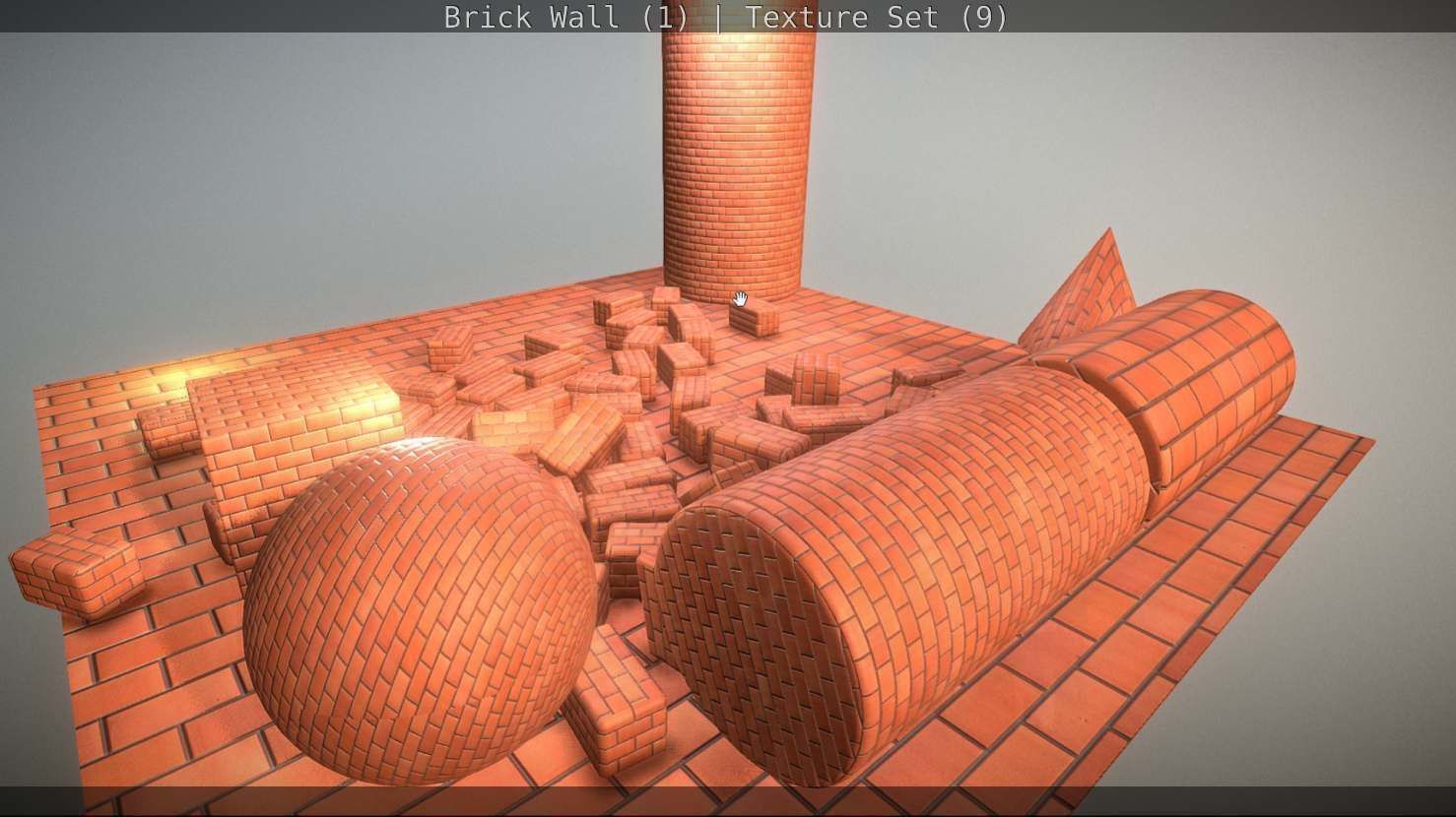 Brick Wall 1 - Texture Set 9 Texture_247