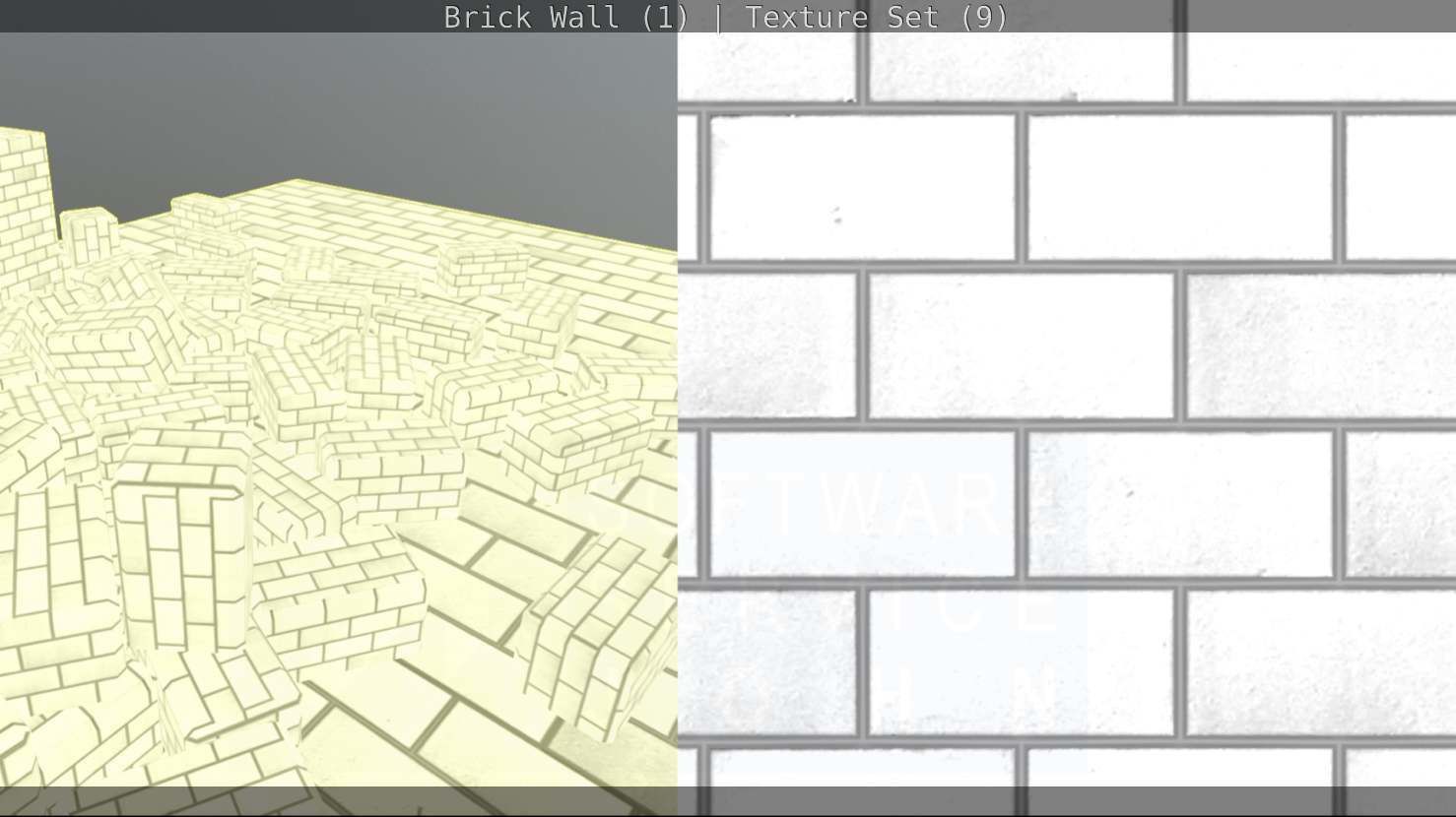 Brick Wall 1 - Texture Set 9 Texture_199