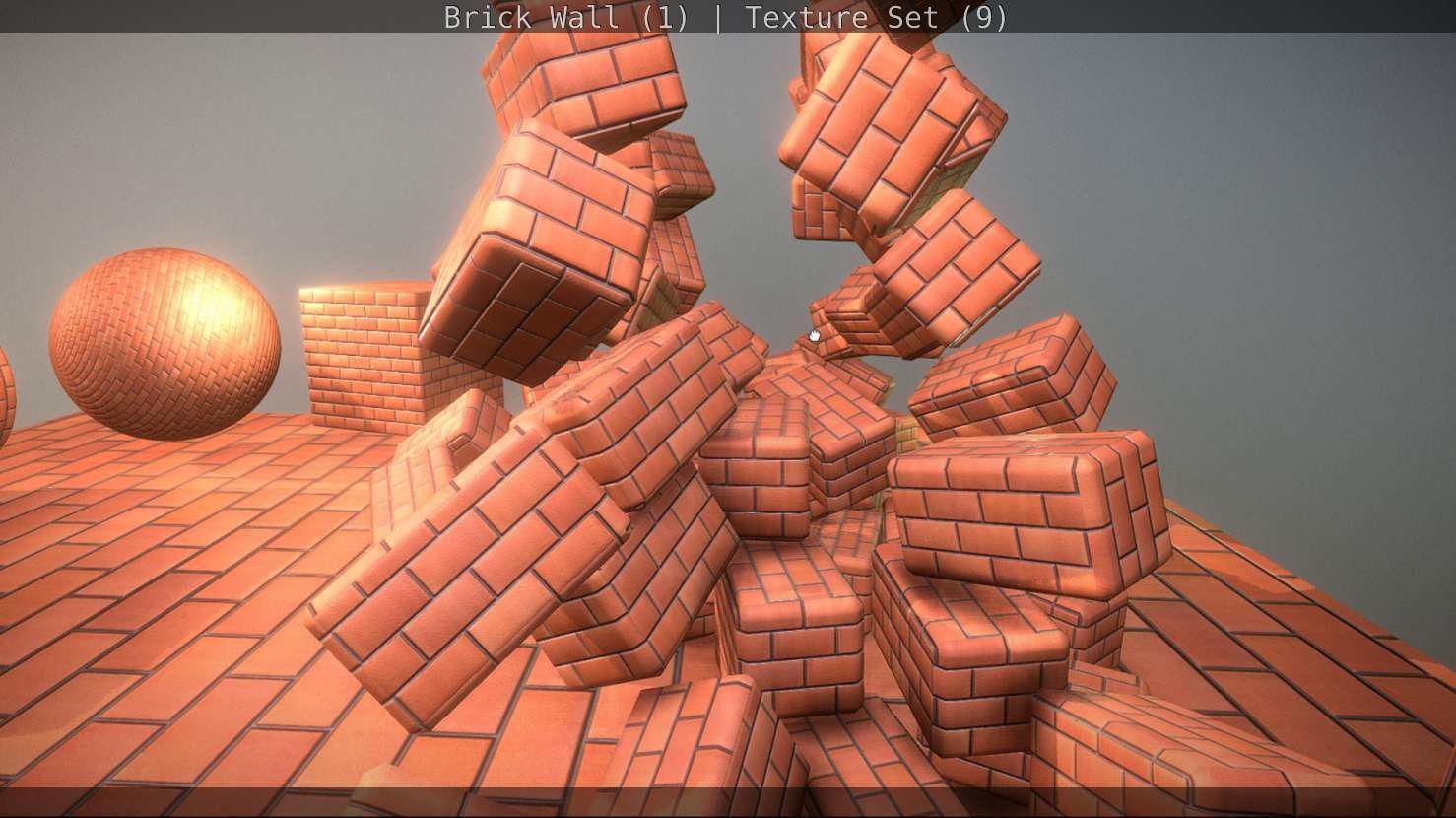 Brick Wall 1 - Texture Set 9 Texture_273