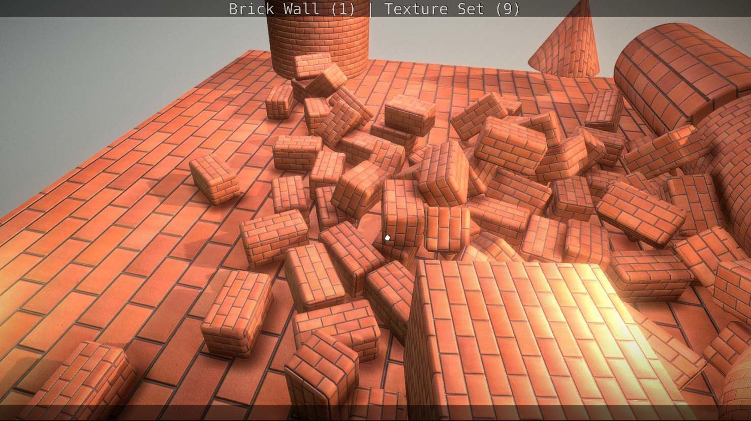 Brick Wall 1 - Texture Set 9 Texture_310