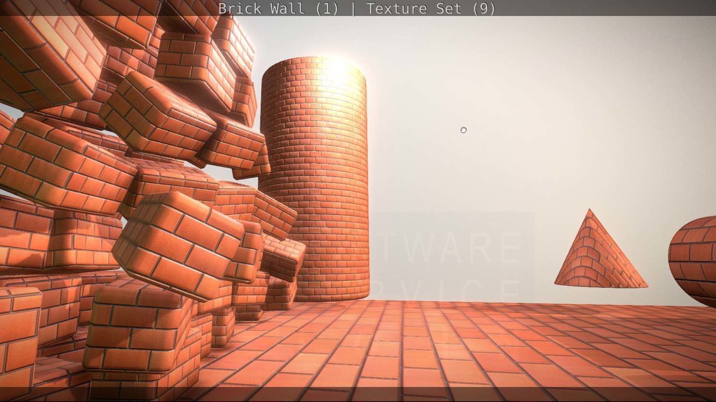 Brick Wall 1 - Texture Set 9 Texture_63