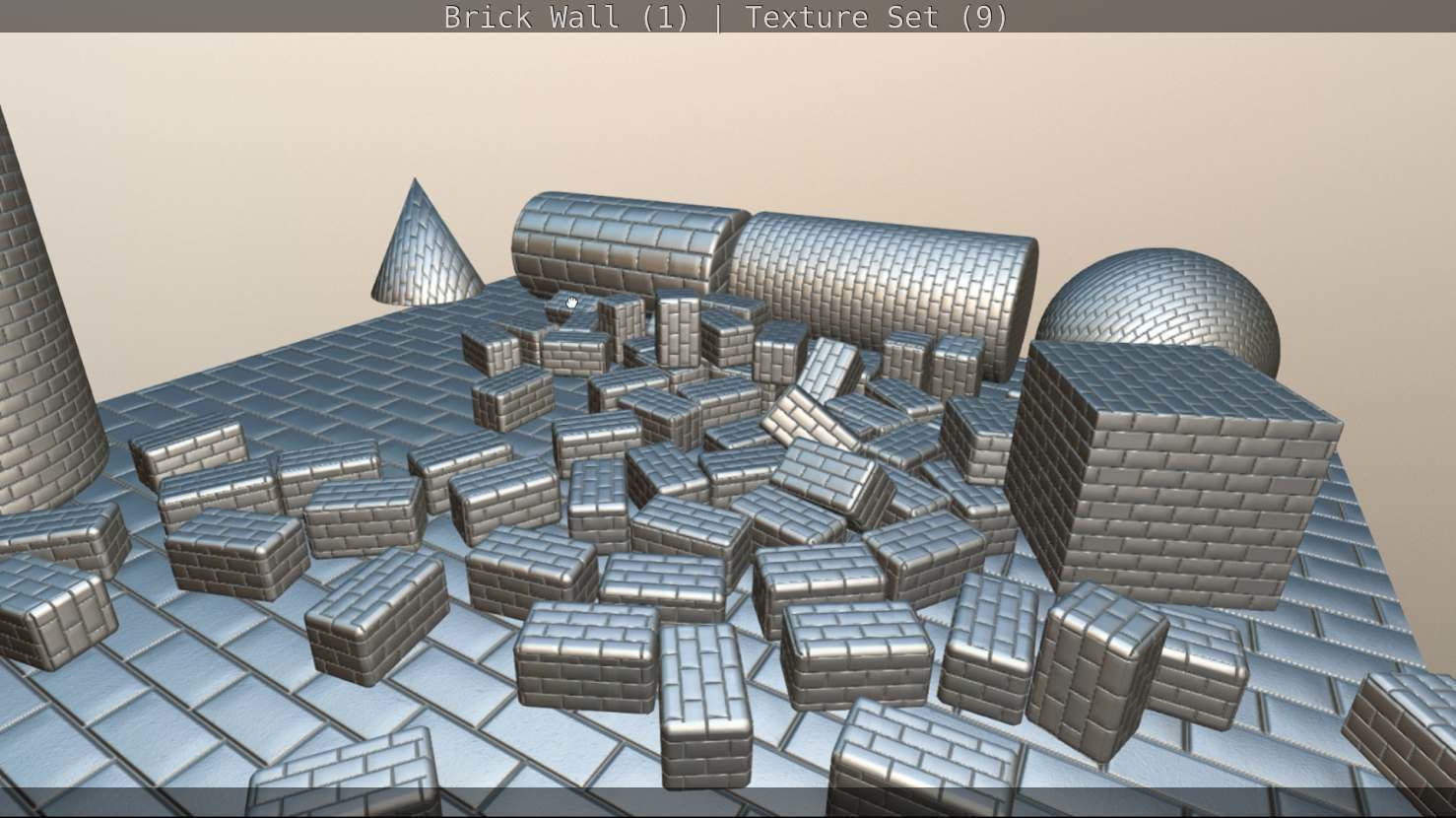 Brick Wall 1 - Texture Set 9 Texture_232