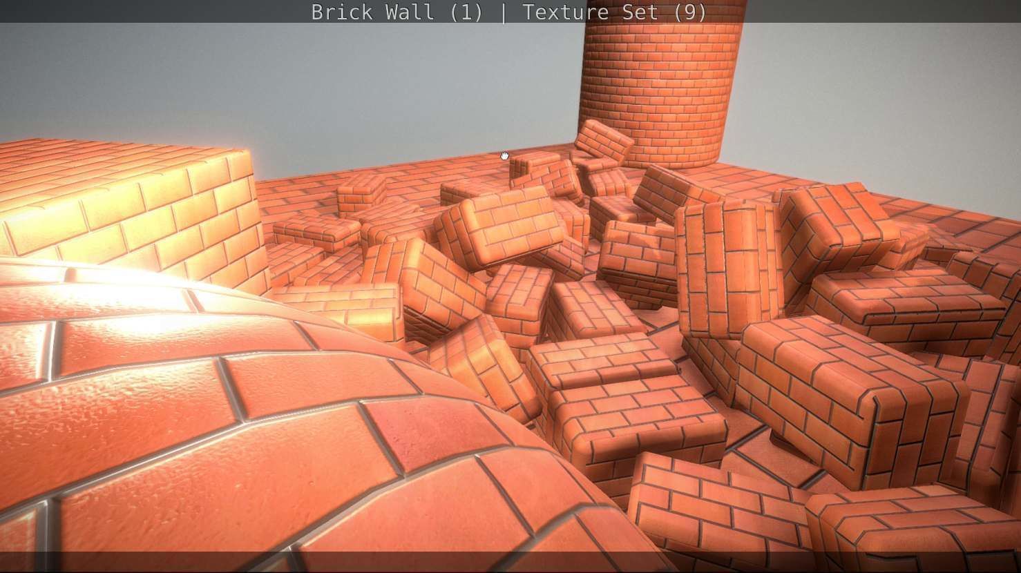 Brick Wall 1 - Texture Set 9 Texture_119