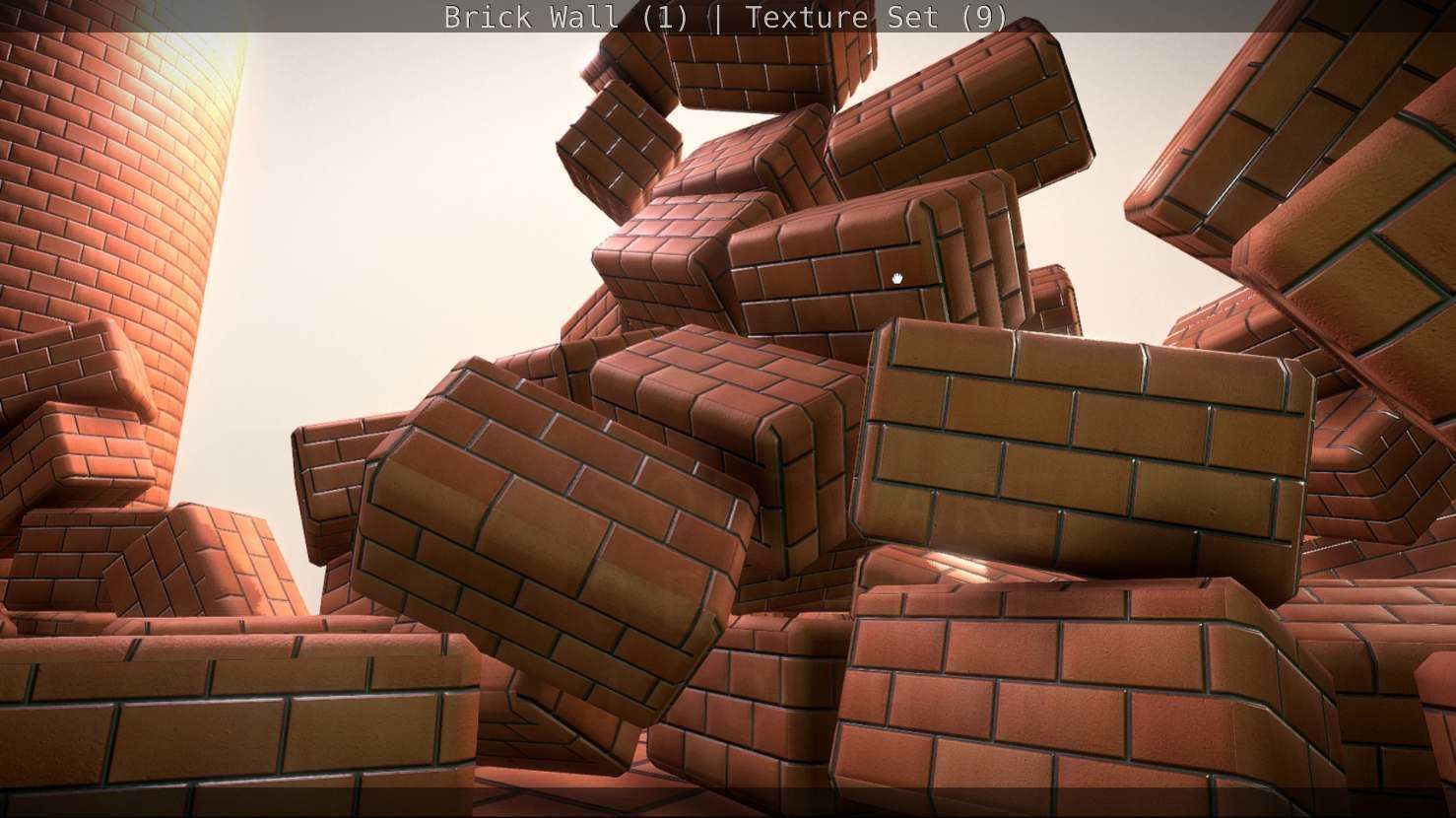 Brick Wall 1 - Texture Set 9 Texture_77