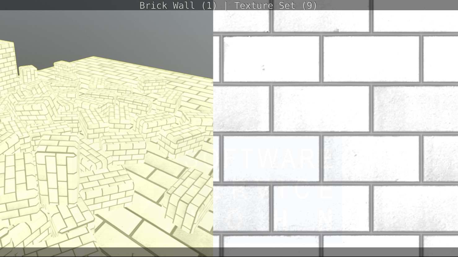 Brick Wall 1 - Texture Set 9 Texture_203