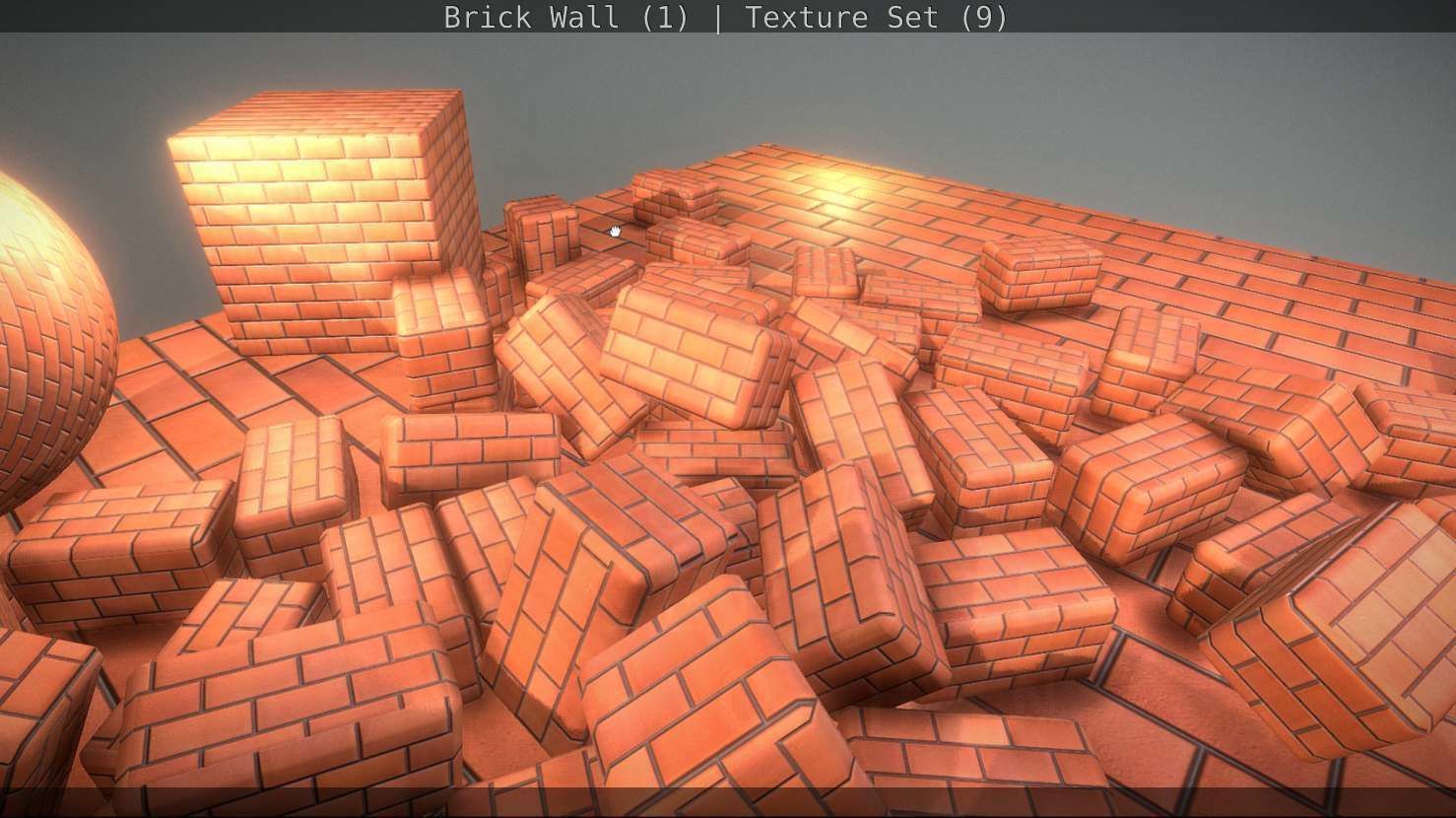 Brick Wall 1 - Texture Set 9 Texture_114