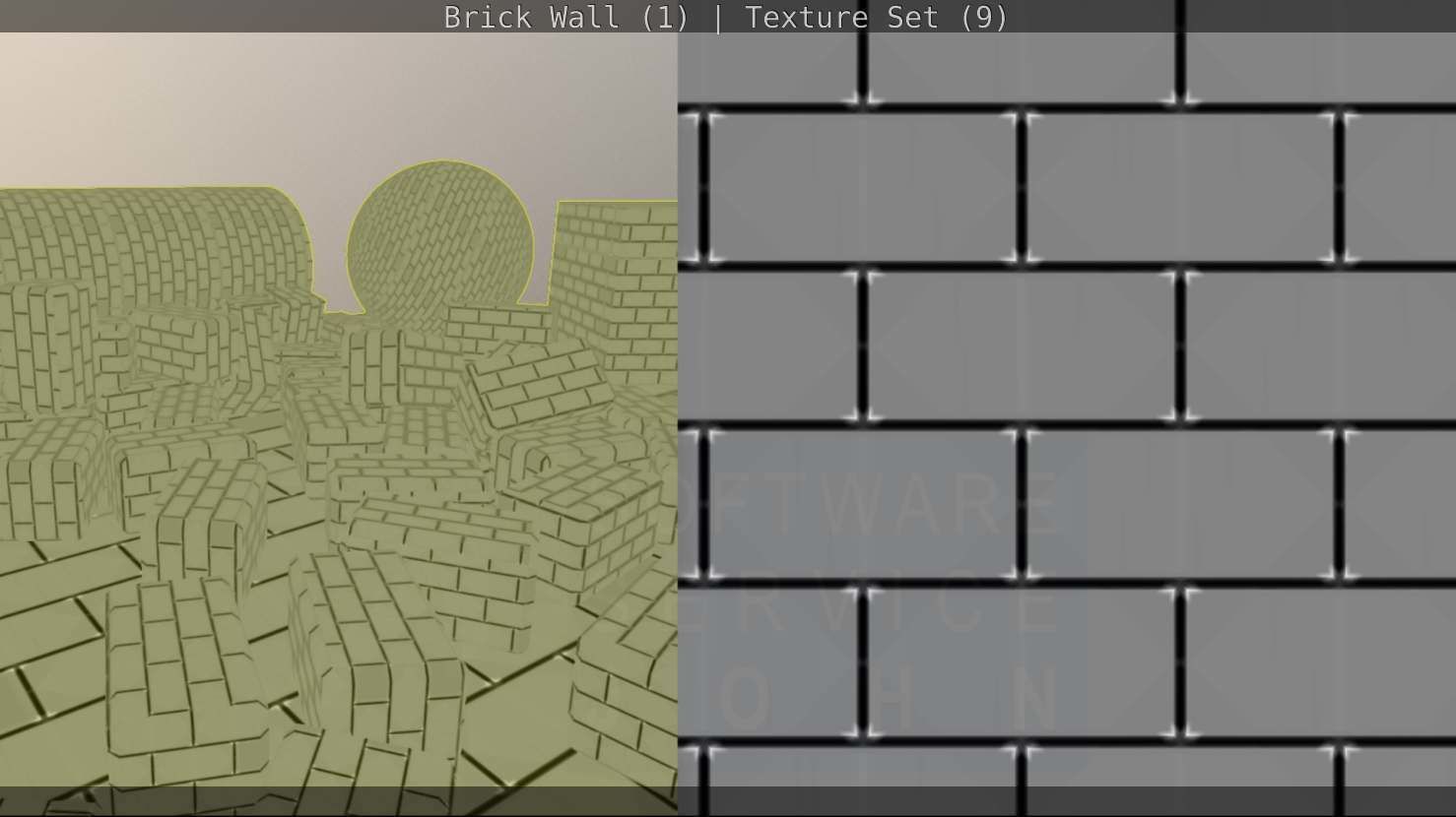 Brick Wall 1 - Texture Set 9 Texture_190