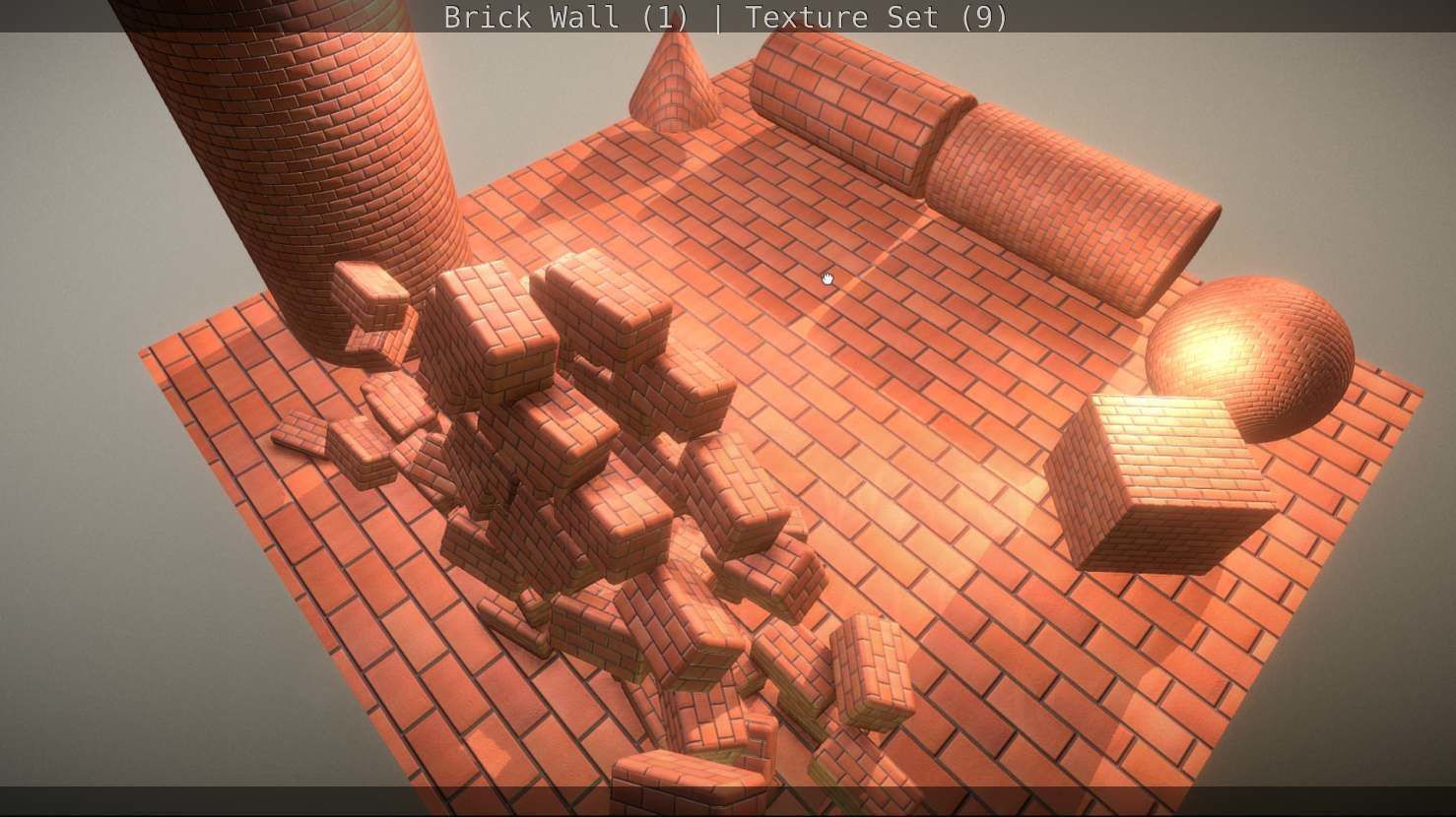 Brick Wall 1 - Texture Set 9 Texture_264