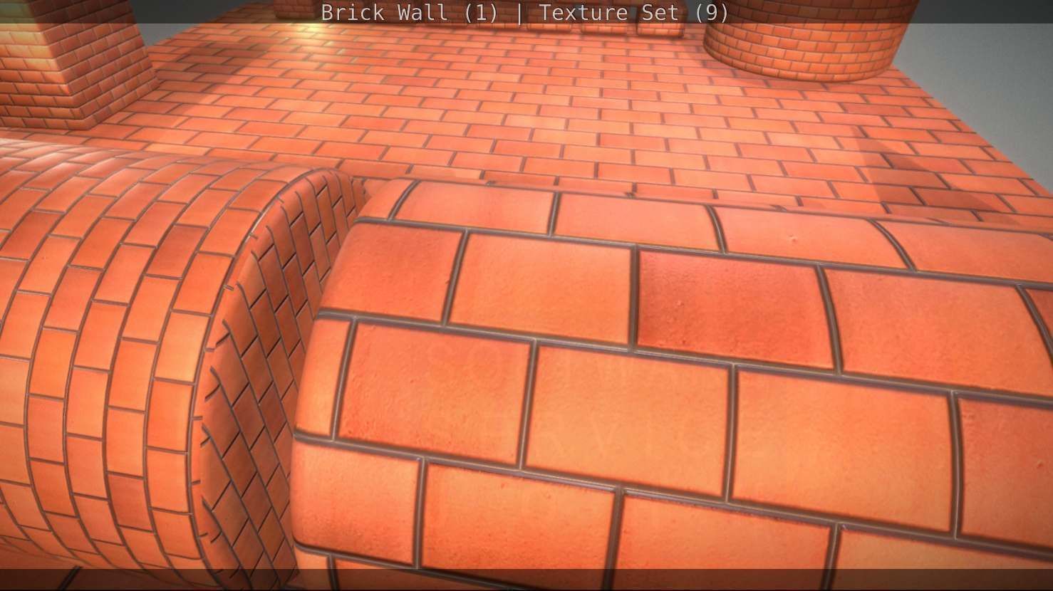 Brick Wall 1 - Texture Set 9 Texture_54