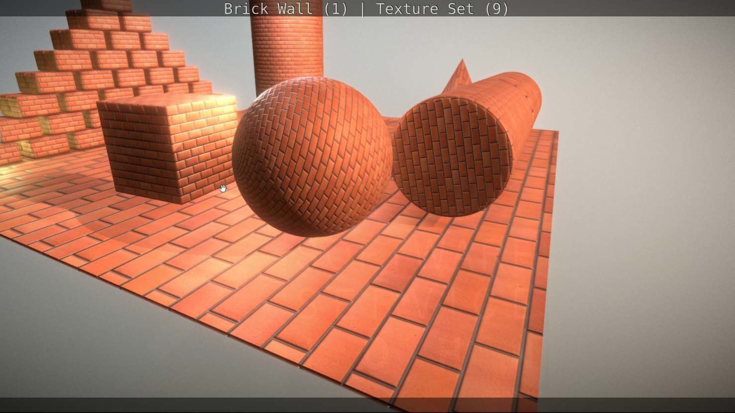 Brick Wall 1 - Texture Set 9 Texture_32