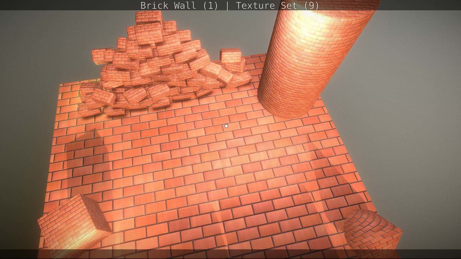 Brick Wall 1 - Texture Set 9 Texture_251