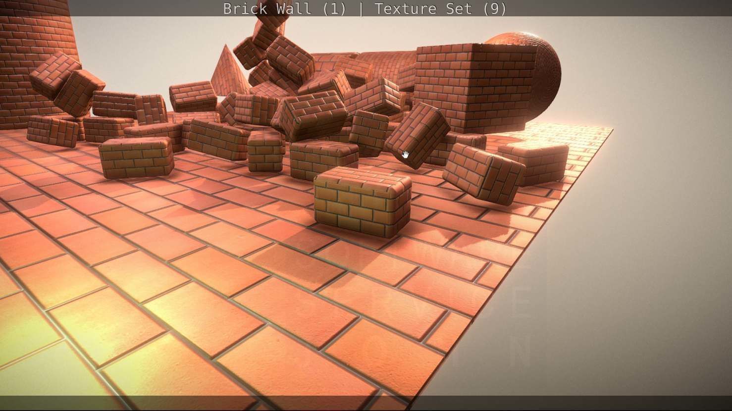 Brick Wall 1 - Texture Set 9 Texture_299