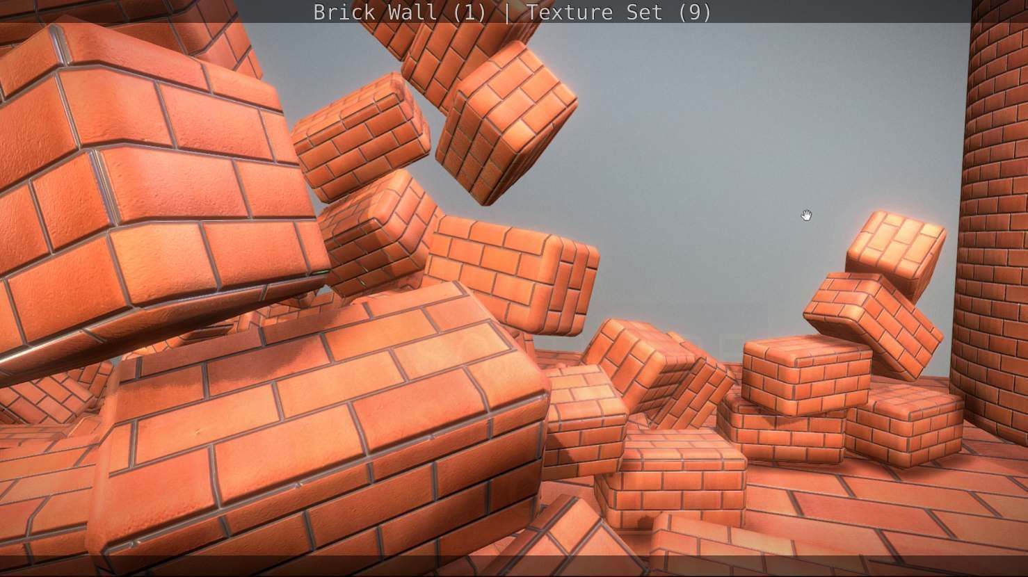 Brick Wall 1 - Texture Set 9 Texture_85