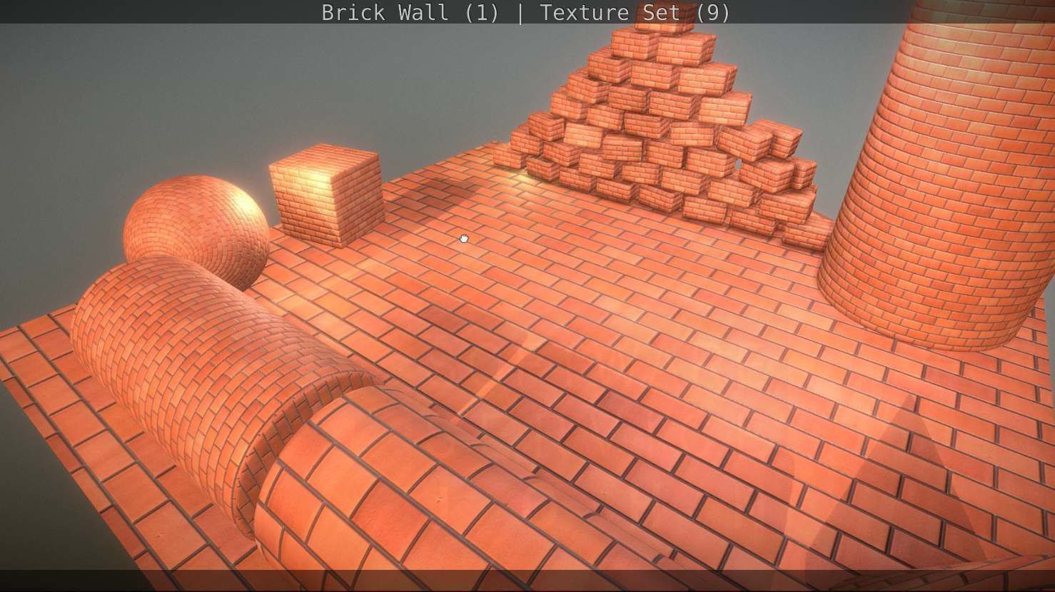 Brick Wall 1 - Texture Set 9 Texture_256