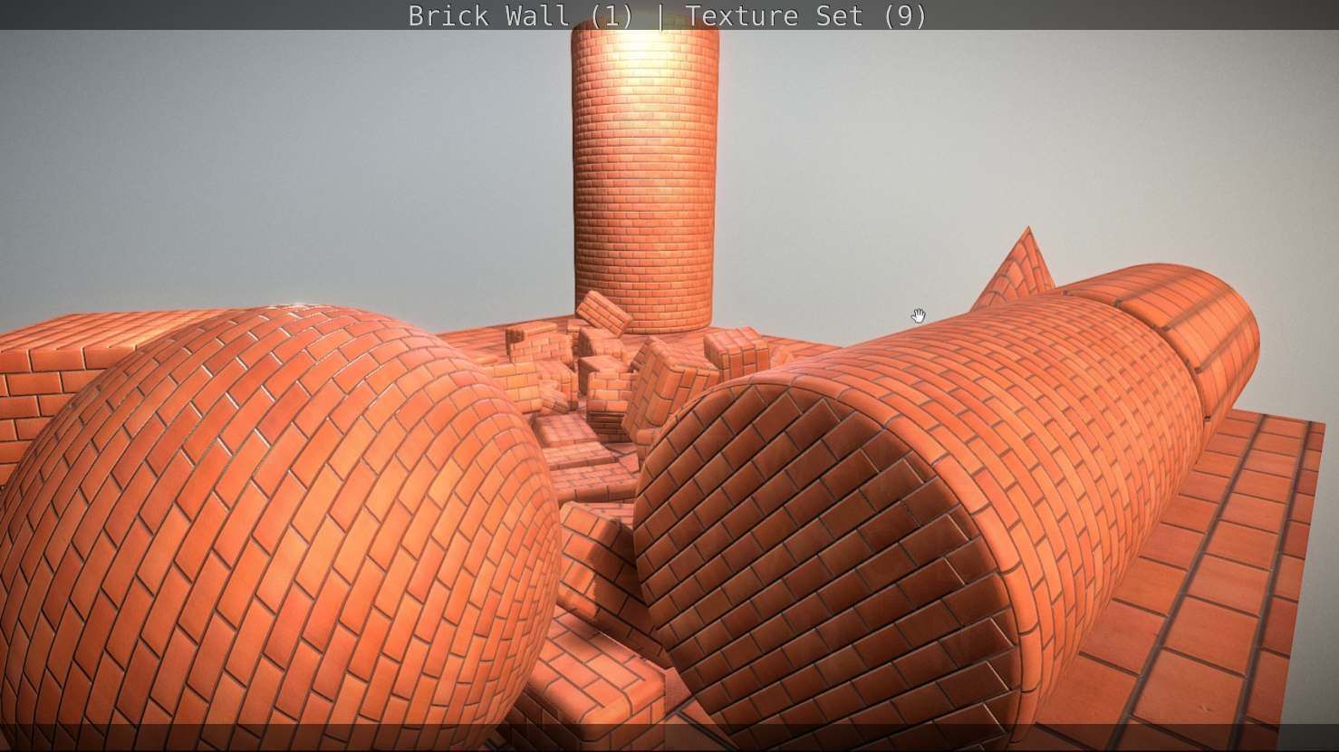 Brick Wall 1 - Texture Set 9 Texture_318