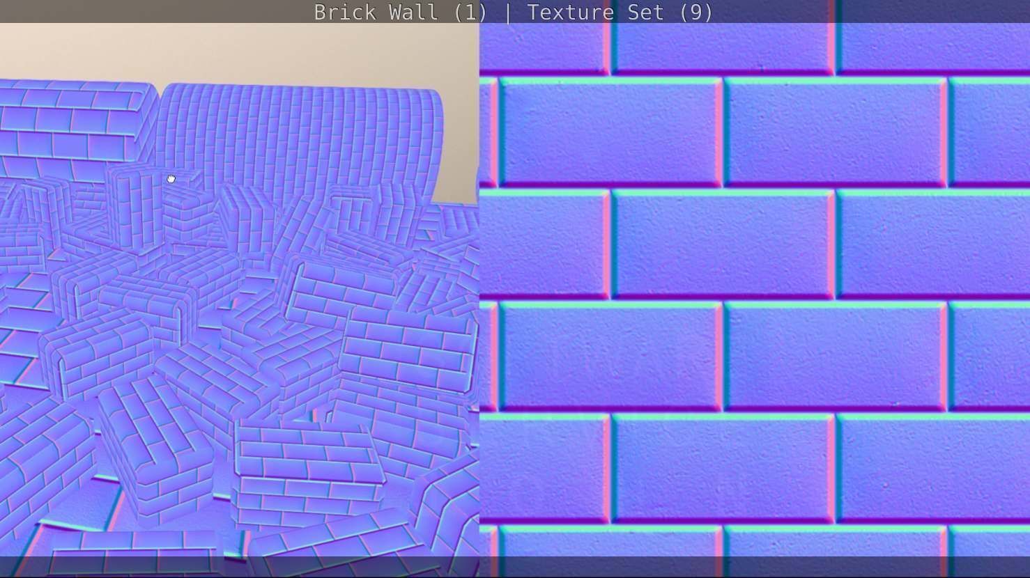 Brick Wall 1 - Texture Set 9 Texture_176