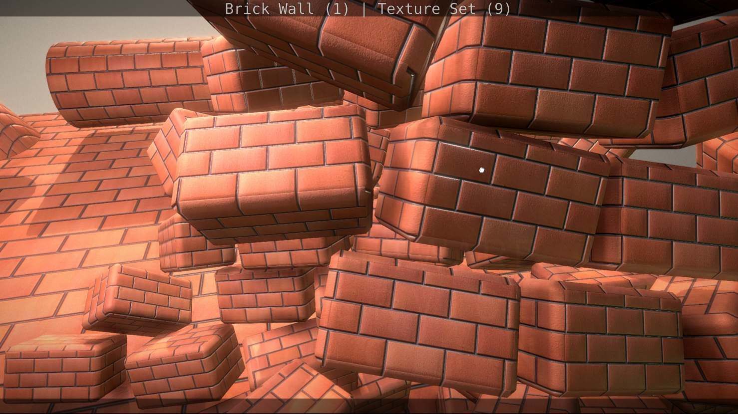 Brick Wall 1 - Texture Set 9 Texture_76