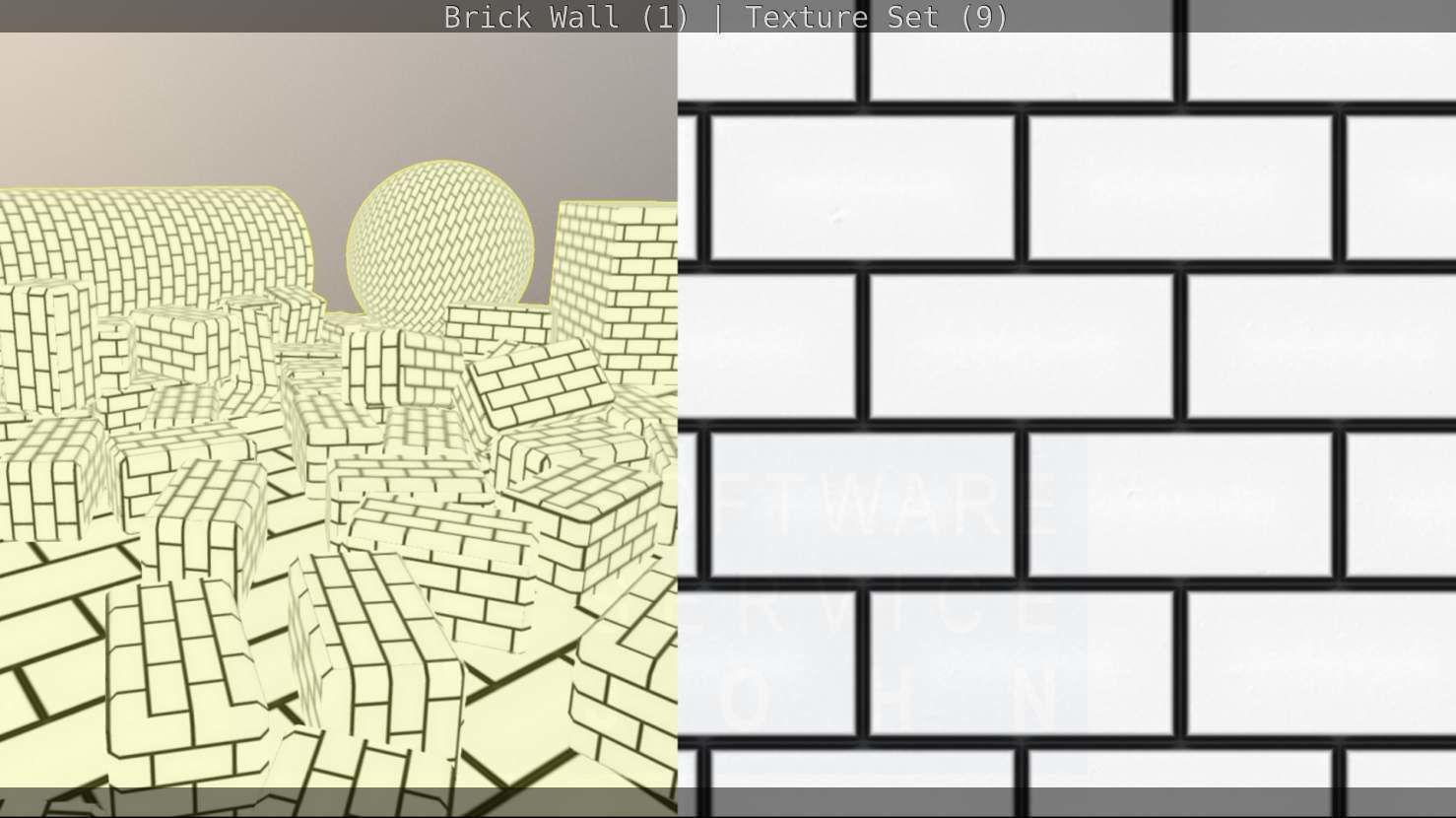 Brick Wall 1 - Texture Set 9 Texture_187