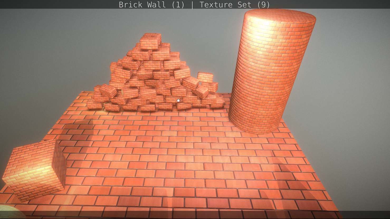 Brick Wall 1 - Texture Set 9 Texture_255