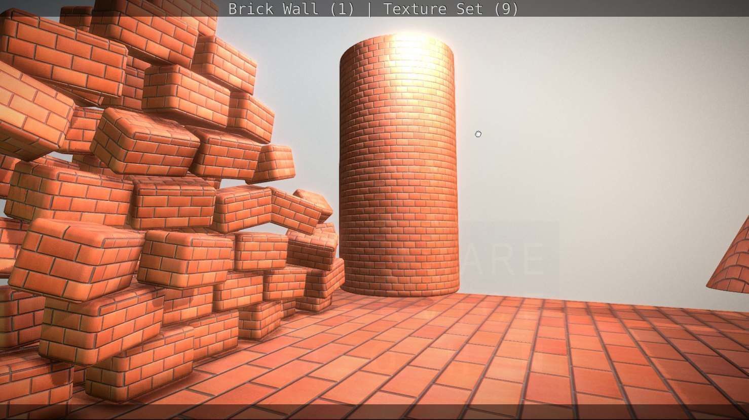 Brick Wall 1 - Texture Set 9 Texture_53