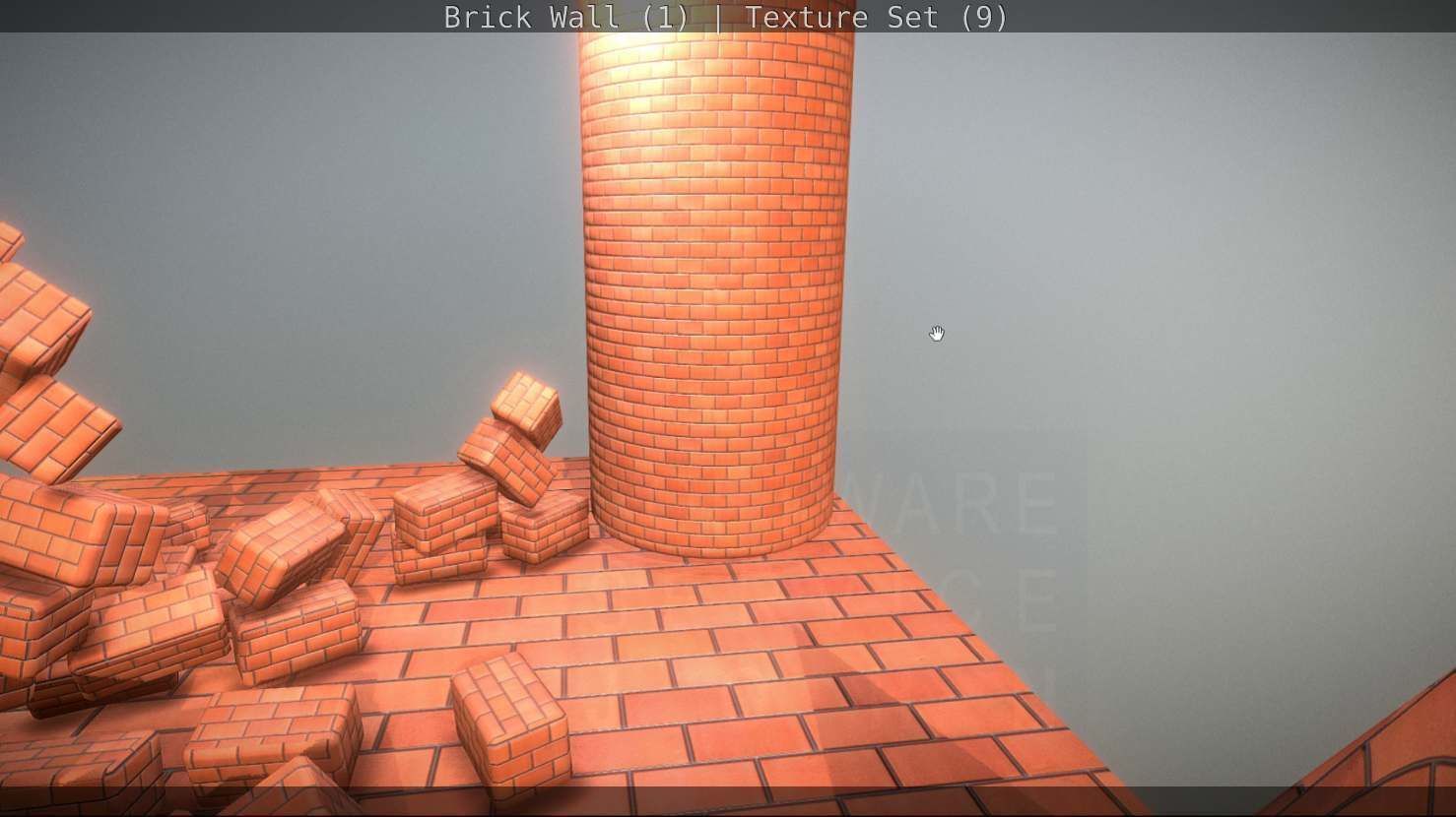 Brick Wall 1 - Texture Set 9 Texture_84