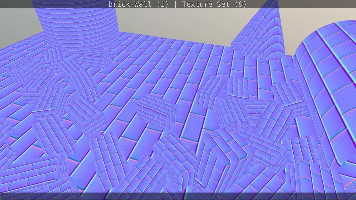 Brick Wall 1 - Texture Set 9 Texture_141