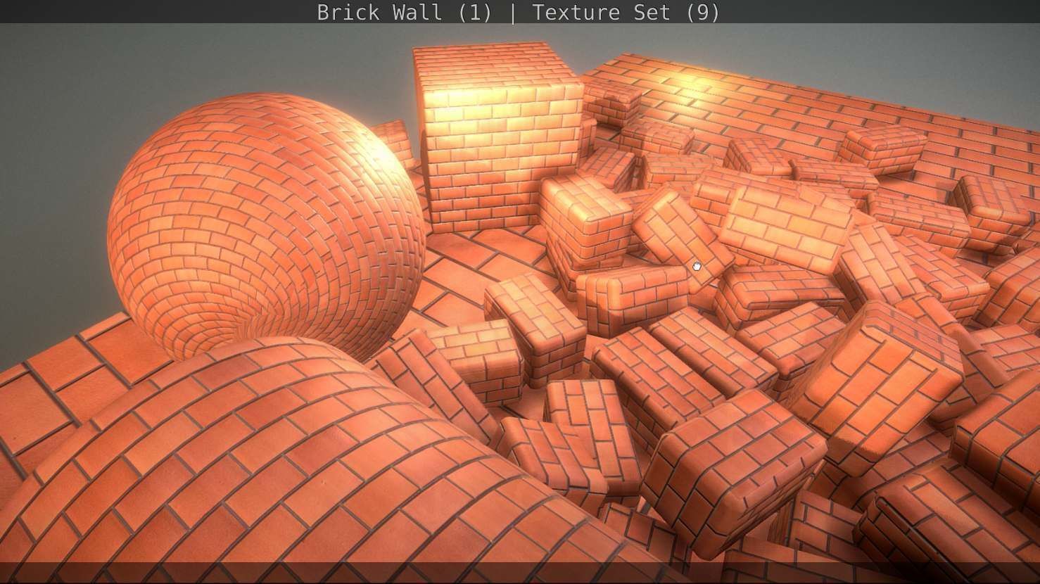 Brick Wall 1 - Texture Set 9 Texture_322