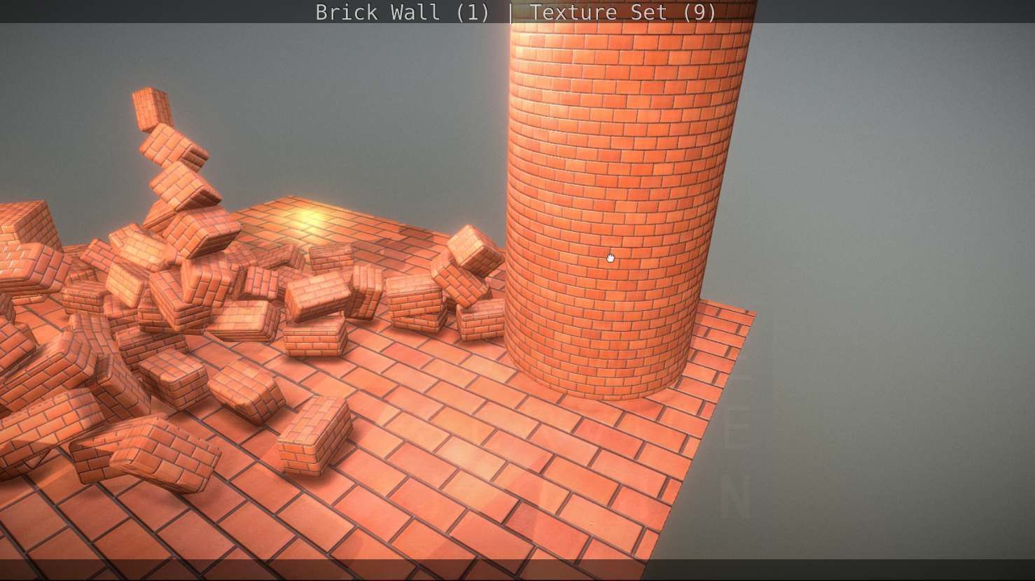 Brick Wall 1 - Texture Set 9 Texture_10