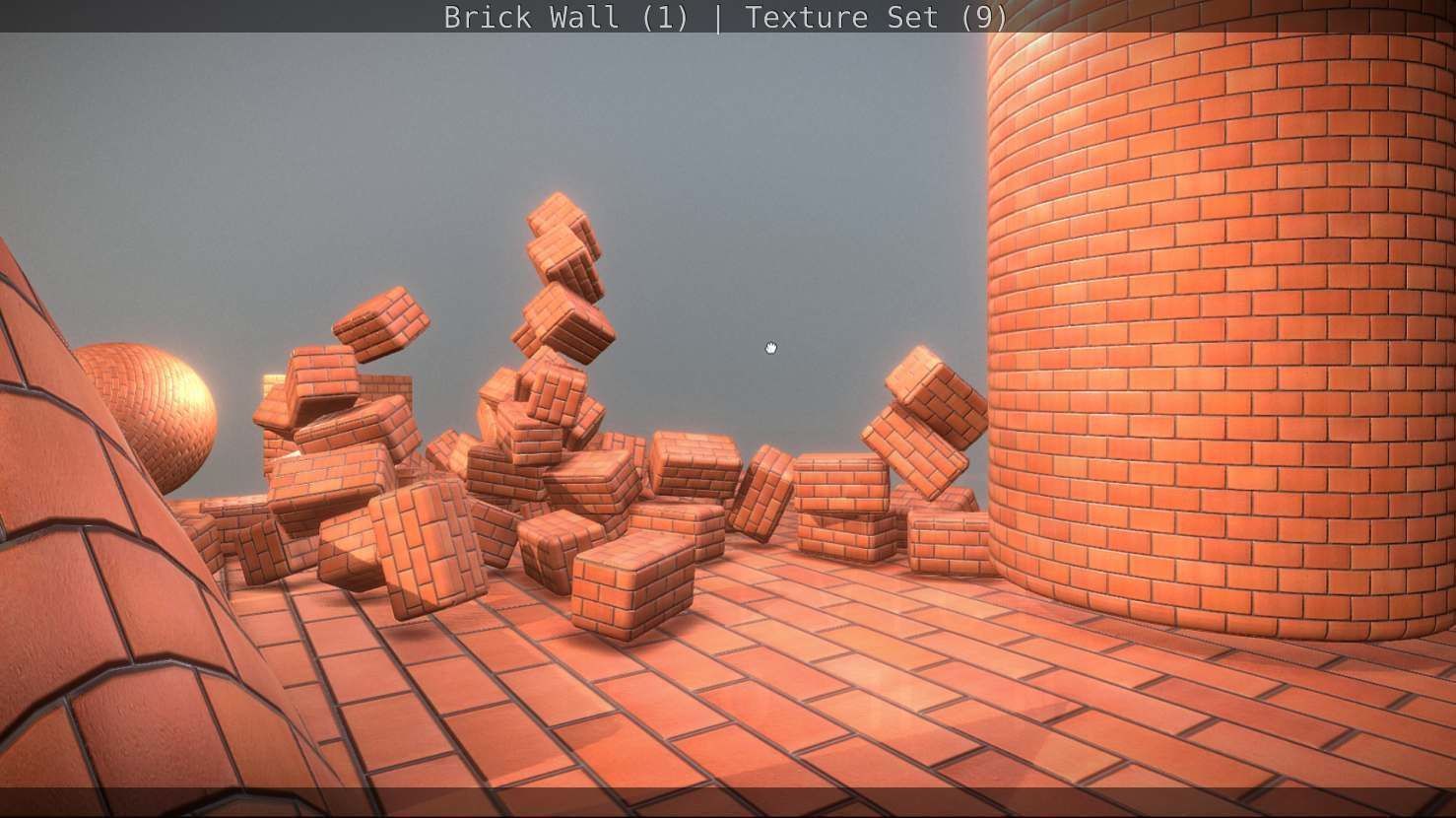 Brick Wall 1 - Texture Set 9 Texture_285