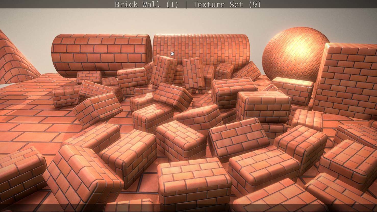 Brick Wall 1 - Texture Set 9 Texture_112