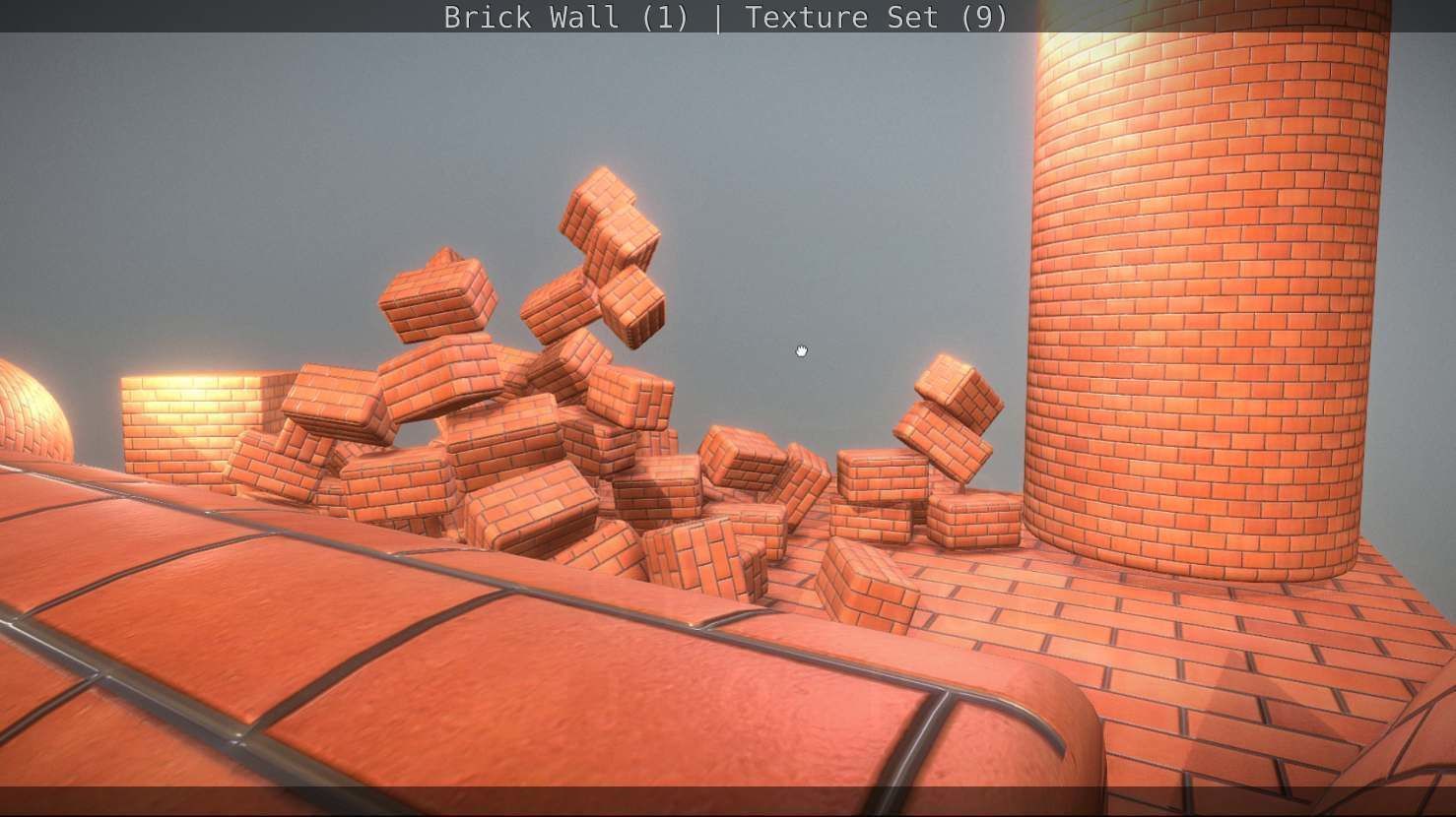 Brick Wall 1 - Texture Set 9 Texture_291