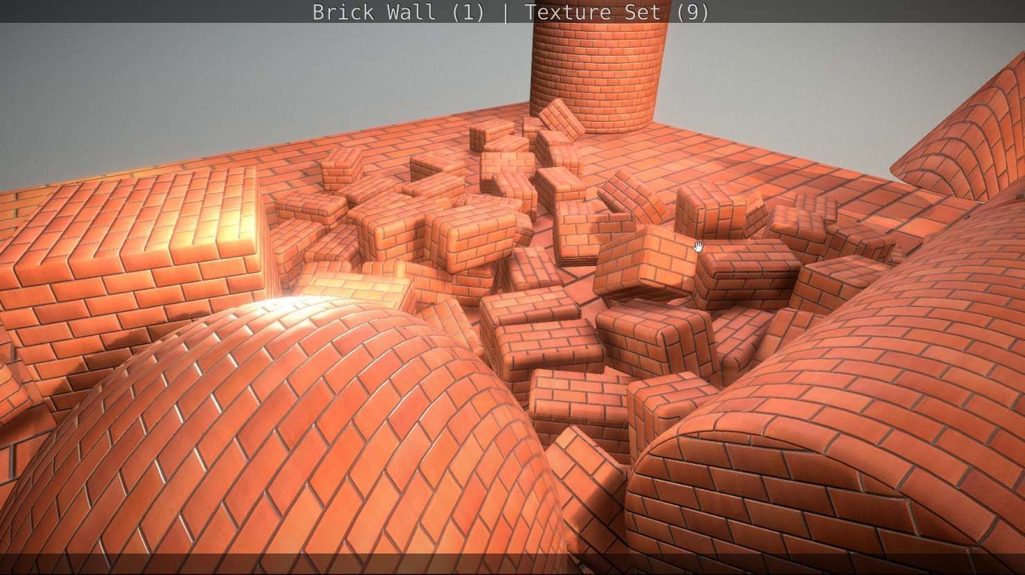 Brick Wall 1 - Texture Set 9 Texture_325