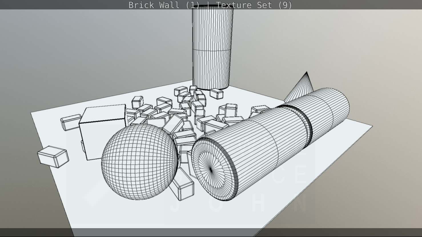 Brick Wall 1 - Texture Set 9 Texture_242