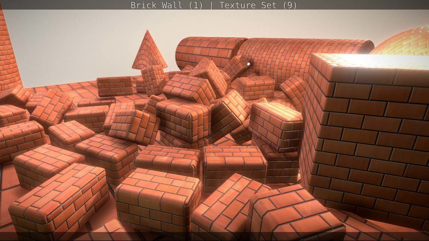 Brick Wall 1 - Texture Set 9 Texture_104