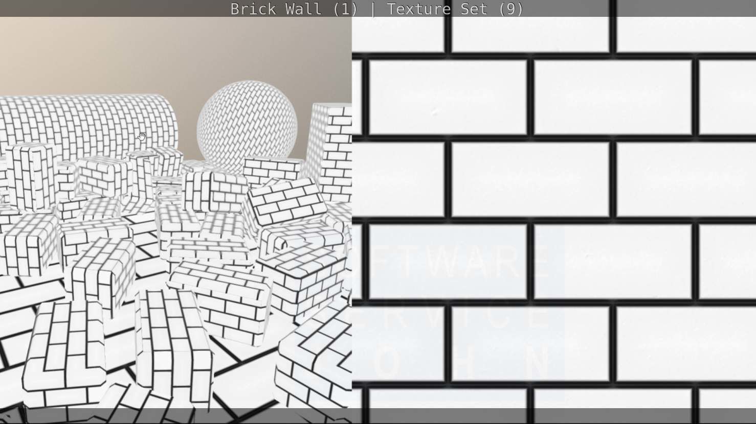 Brick Wall 1 - Texture Set 9 Texture_189