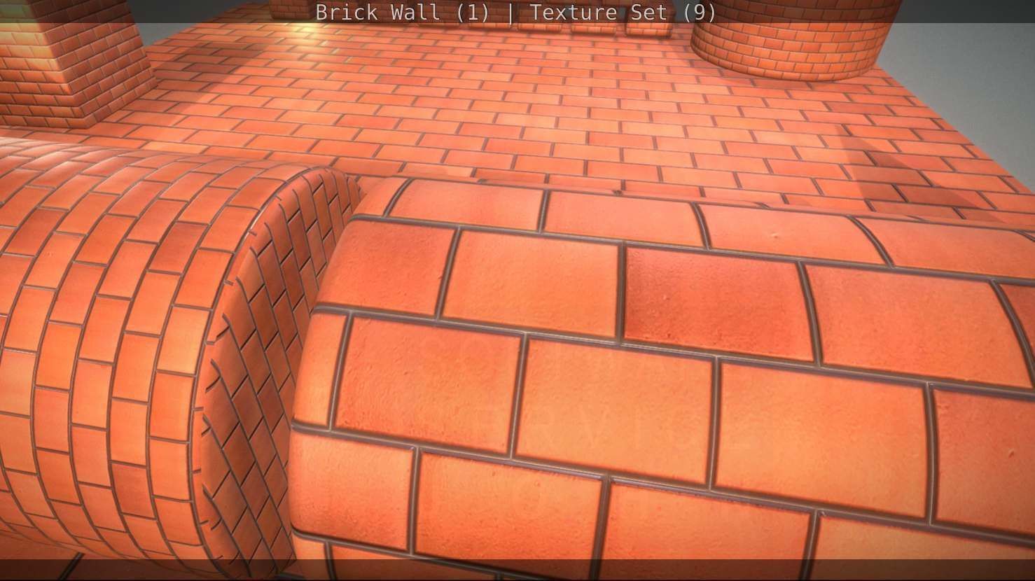 Brick Wall 1 - Texture Set 9 Texture_47